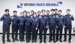 김병우 경남경찰청장, 진주 기동순찰2대 격려 방문