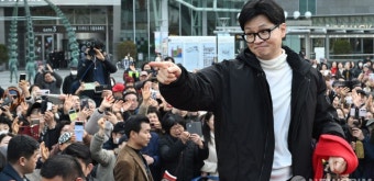 거리로 나선 한동훈 비대위원장