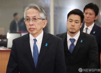 외교부로 초치되는 아이보시 고이치 주한일본대사