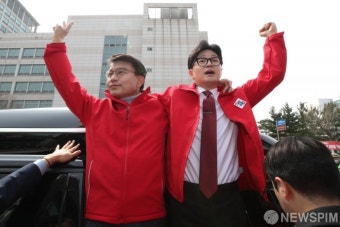 윤상현 후보 지지나선 한동훈