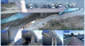 동해시, 천곡동 덕곡천 해안교 보행로 재가설
