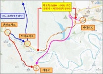 서대전IC~계룡시 두계3가 차로 축소 운영...내년 5월까지 공사