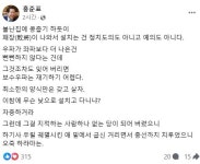 홍준표 패장이 나와서 설치는 건 정치 도의도 예의도 아냐