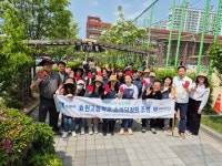 수원 효원고와 정자초에 손바닥정원 조성