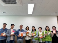 삼성물산 평택현장 봉사단, 손수 제작한 선물 율포초에 기탁