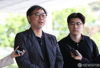 '김건희 여사 명품백' 최재영 목사 고발인 조사 출석하는 김순환 사무총장