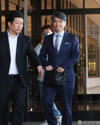검찰 도착한 최재영 목사
