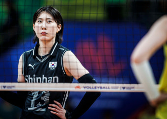 한국 여자배구, 브라질에 0-3 완패... VNL 29연패