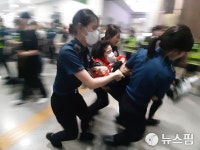 대전 중앙로지하도 상인들, 시청서 항의 농성...대화없는 경쟁입찰 부당