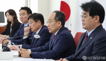 기자간담회 여는 추경호 국민의힘 원내대표