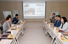 의정부시, 송산권역 시장 티타임 열고 현안 청취