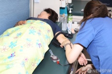 2024년 헌혈자의 날 헌혈하는 시민