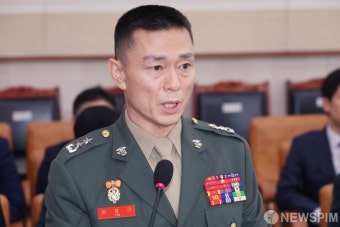 청문회 발언나선 임성근 전 해병대 1사단장