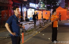 서울 시청역 인근 대형 교통사고 현장