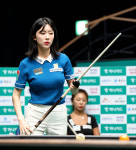 [LPBA] 당구 얼짱 차유람·정수빈, 피아비·김가영 제압 이변