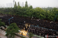 화성캠퍼스 가득 메운 삼성전자 노조