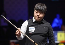 조명우, 야스퍼스에 져 3쿠션 월드컵 준우승