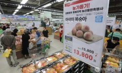 농협, 하나로마트서 집중호우 피해 지역 농산물 할인