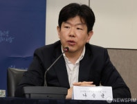 서울시-삼성전자-넛지헬스케어 업무협약식 인사말하는 나승균 넛지헬스케어 이사회 의장