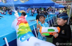 제8회 성북문화바캉스에 등장한 워터건