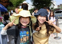 제8회 성북문화바캉스참가한 어린이들의 미소