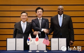신원식, 한미일 국방장관회의 참석...안보협력 프레임워크 서명