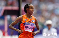 하산의 위대한 도전 시작됐다…5000m, 1만m에 이어 마라톤까지