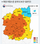 대구·경북 최고체감온도 35도 무더위 지속...울진·북동산지 한풀꺾여