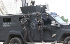 경찰특공대 테러 진압 임무 완수