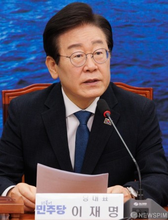 모두발언하는 이재명 대표