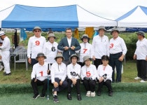 김홍규 강릉시장, 게이트볼 선수단 격려