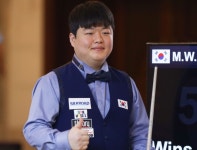 조명우, 세계3쿠션선수권 우승... 최성원 이후 10년만에 쾌거