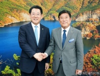 김영록 전남지사, 조상래 신임 곡성군수 면담
