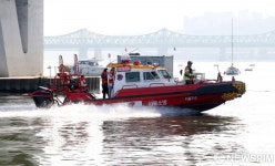 인명구조 훈련하는 119수난구조대