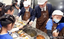 정근식 서울시교육감, 학교현장 첫 방문