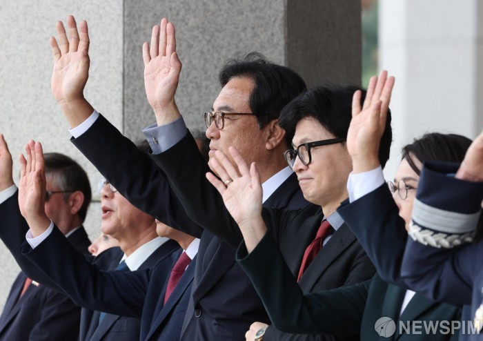정진석, 윤석열 대통령 방어권 보장 필요 호소문