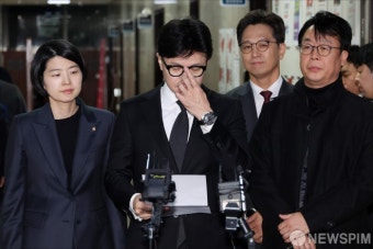 입장발표 하는 한동훈 국민의힘 대표