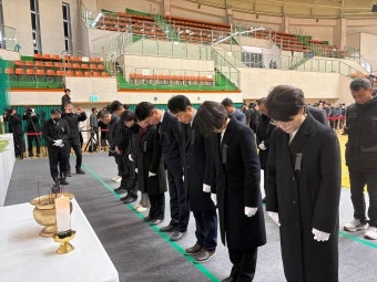 [제주항공 참사] 진보당 전남도당, 합동분향소 찾아 애도