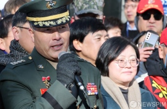 무죄 선고 후 입장 밝히는 박정훈 전 해병대 수사단장