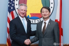 토미 투버빌(Tommy Tuberville) 상원의원 만난 안덕근 산업부 장관