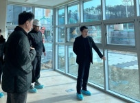 박양훈 논산계룡교육장, 계룡대실초등학교 신축 점검