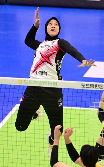 프로배구 V리그 여자부 플레이오프, 현대건설이 정관장에 완파하며 승부를 원점으로!