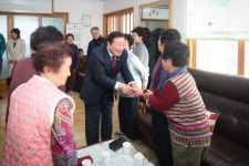 조근제 함안군수, 한파쉼터 운영 현황 점검