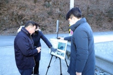 정현섭 진해구청장, 소사1동천 재해복구공사 현장 방문