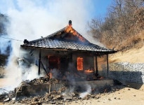 영주 지동리 주택 화재 1시간30분만에 진화...인명피해 없어