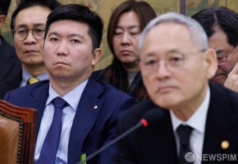 국회 문체위 전체회의 출석한 유승민 대한체육회장