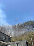 삼척 평전동 산불 1시간 16분만에 진화...산림 0.2ha 소실, 경상 1명
