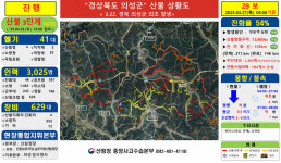 의성산불 확산…경북 북동부권 5개 시·군 초토화