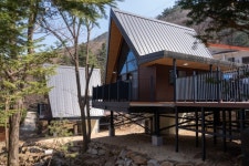 증평 좌구산 트리하우스 준공...자연 속 쉼터