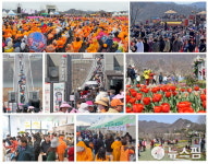 임실 옥정호 벚꽃축제 3만5000여명 몰려 대성공
